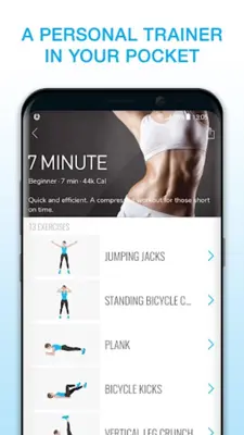 7M Ab Workout 💪 7 Minute Abs android App screenshot 5